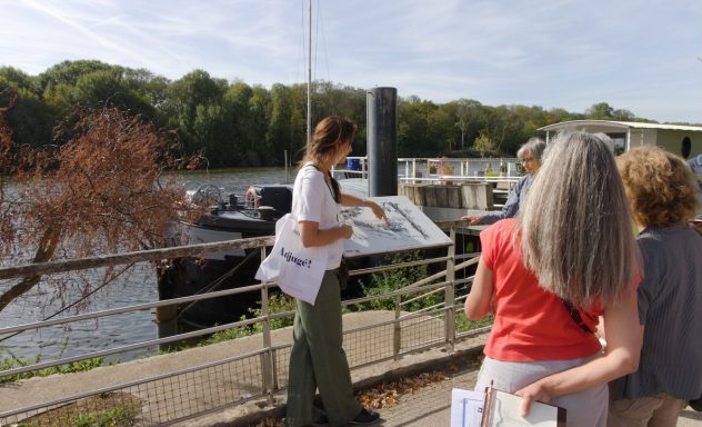 Parcours Renefer Visite Guidée sur les quai de Conflans